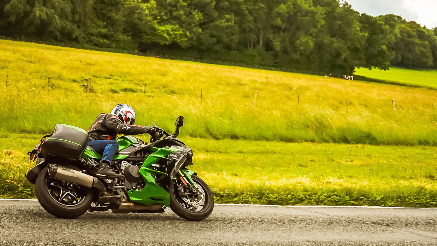 Kawasaki H2 SX SE on dyno